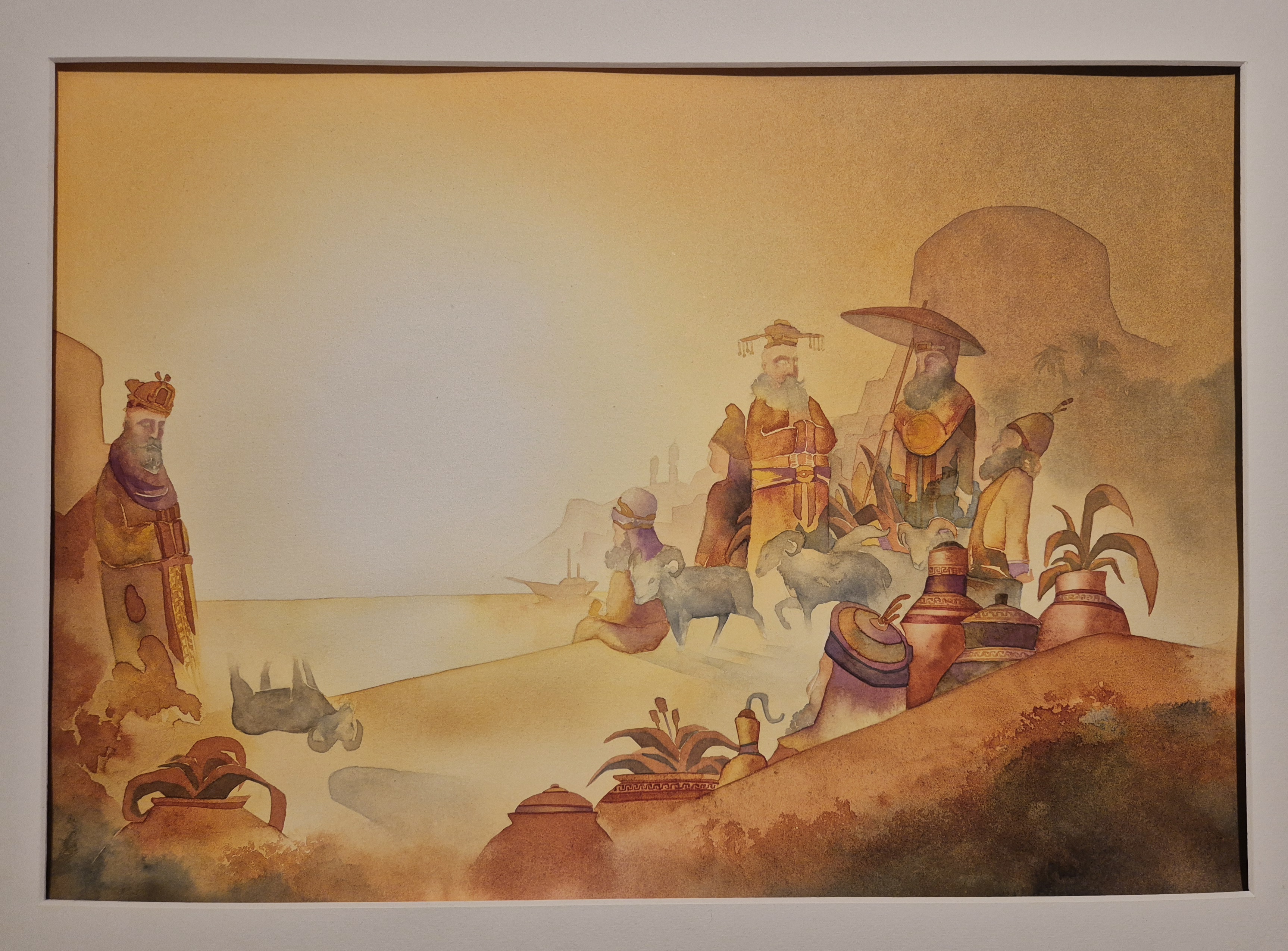 Archibalds Flygande Get, 30 x 40 cm